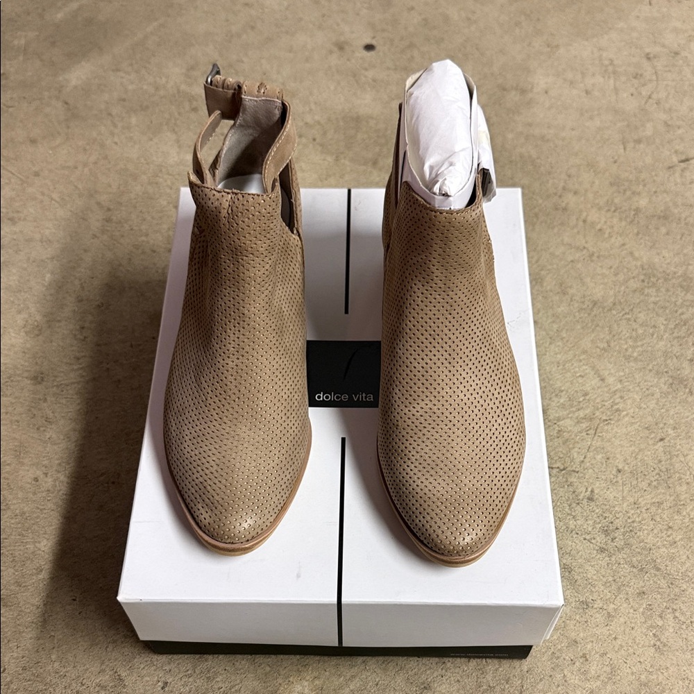 Brand new Dolce Vita Perforated Brown Boots
